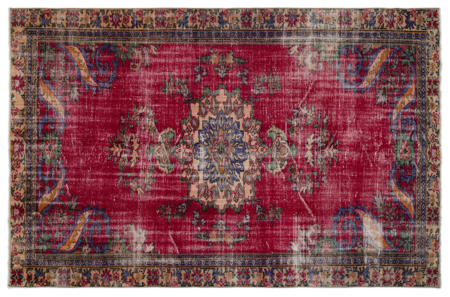 Mabita - Vintage Medallion Rug - 6'2 X 9'5