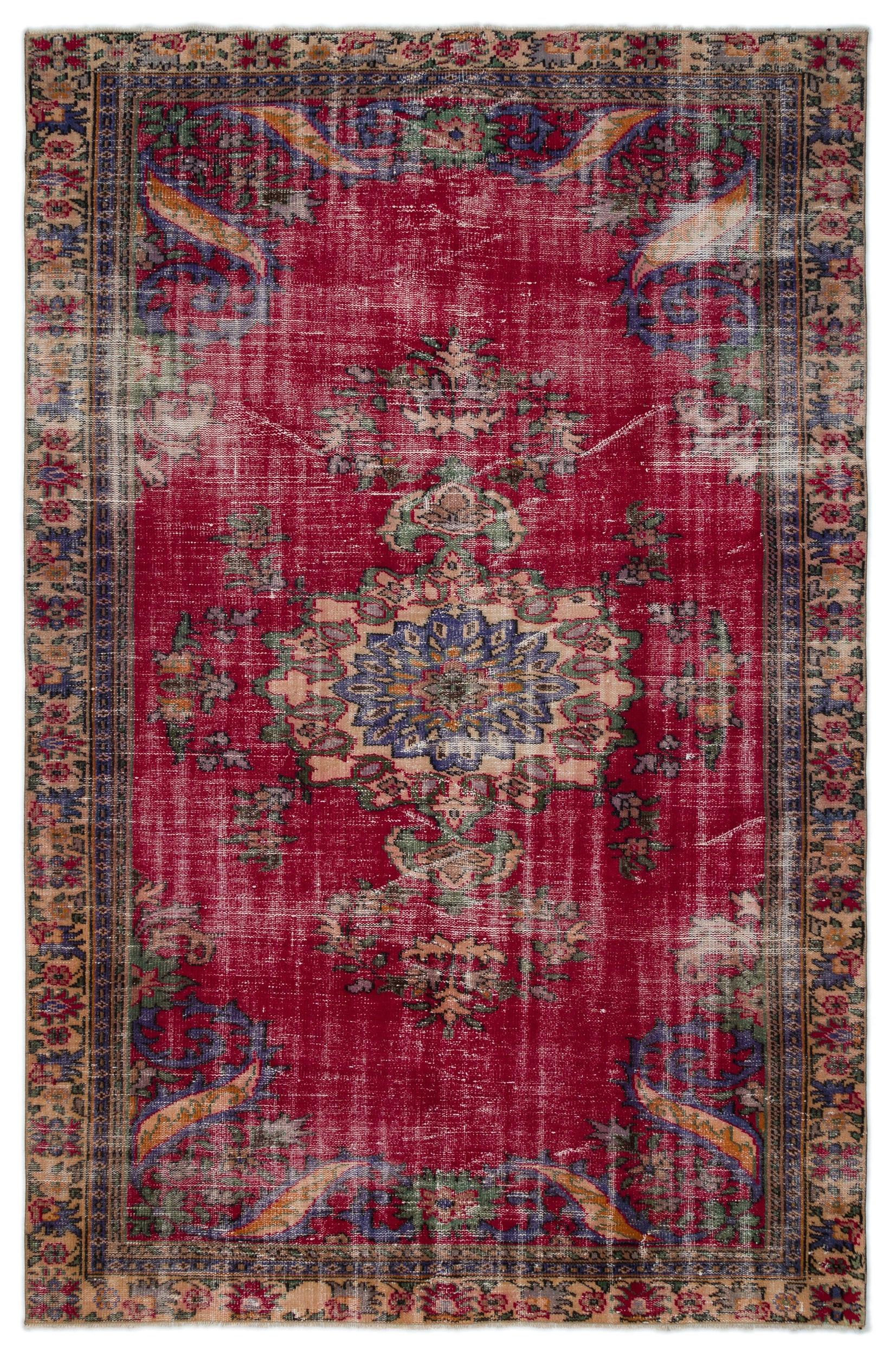 Mabita - Vintage Medallion Rug - 6'2 X 9'5
