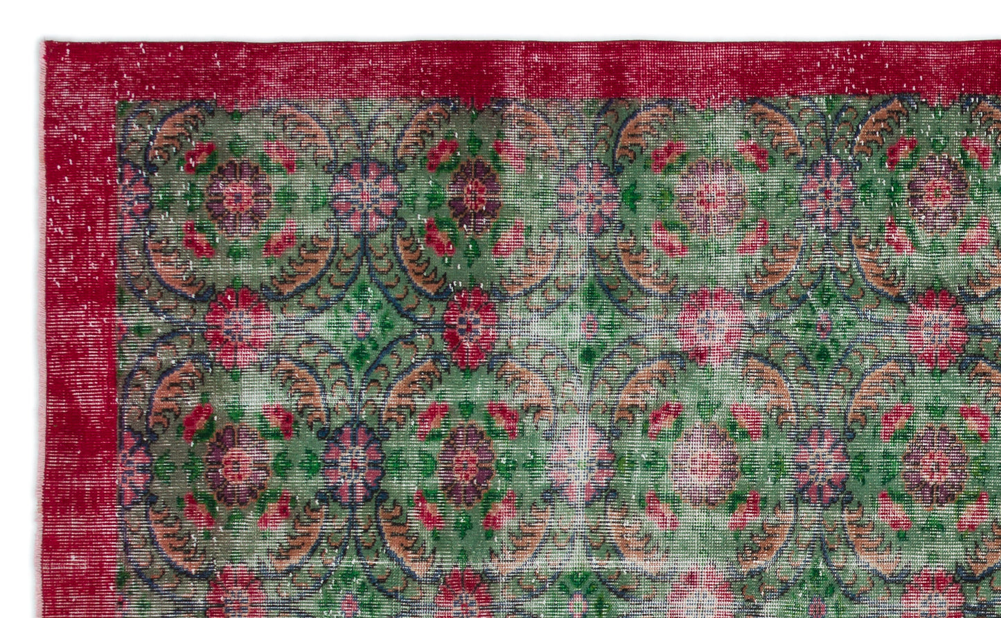 Sheyn - Vintage Floral Rug - 5'8 X 9'4