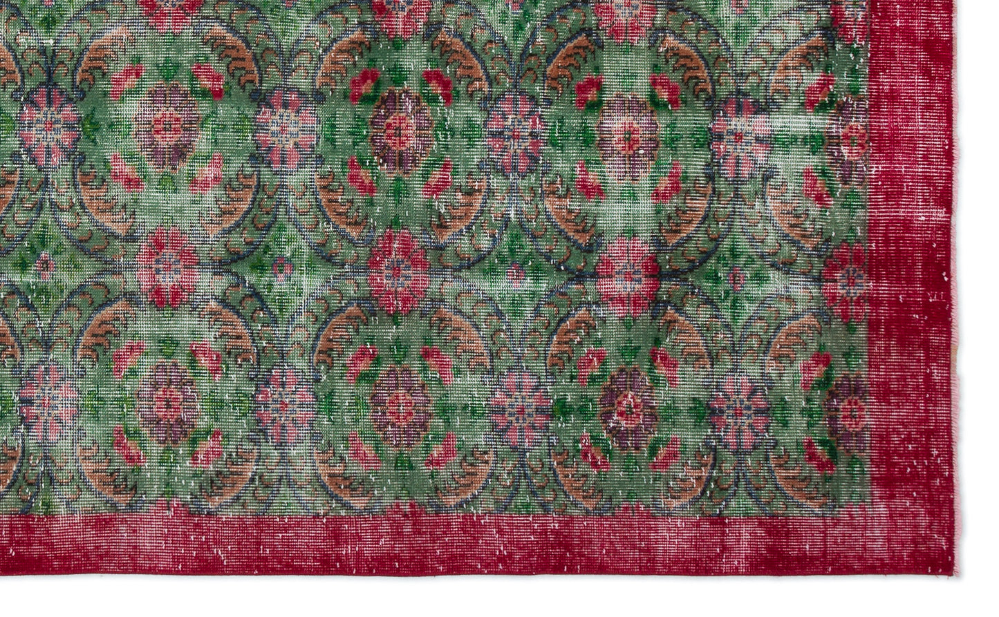 Sheyn - Vintage Floral Rug - 5'8 X 9'4