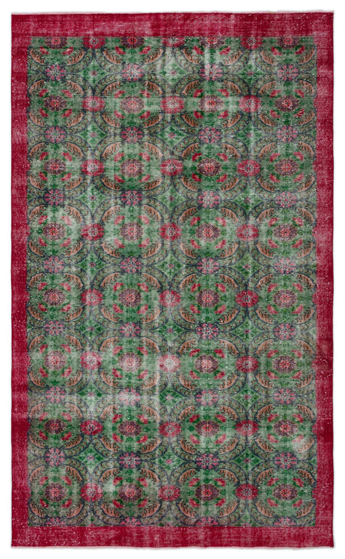 Load image 1 in gallery view. Sheyn - Vintage Floral Rug - 5'8 X 9'4