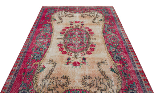 Load image 1 in gallery view. Glaar - Vintage Medallion Rug - 5'4 X 9'2