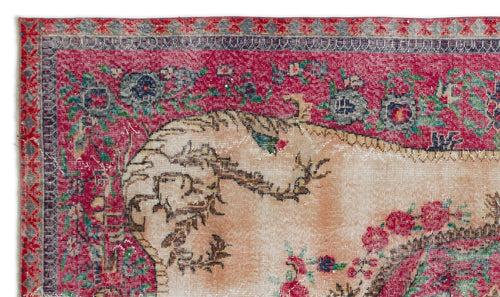 Load image 1 in gallery view. Glaar - Vintage Medallion Rug - 5'4 X 9'2