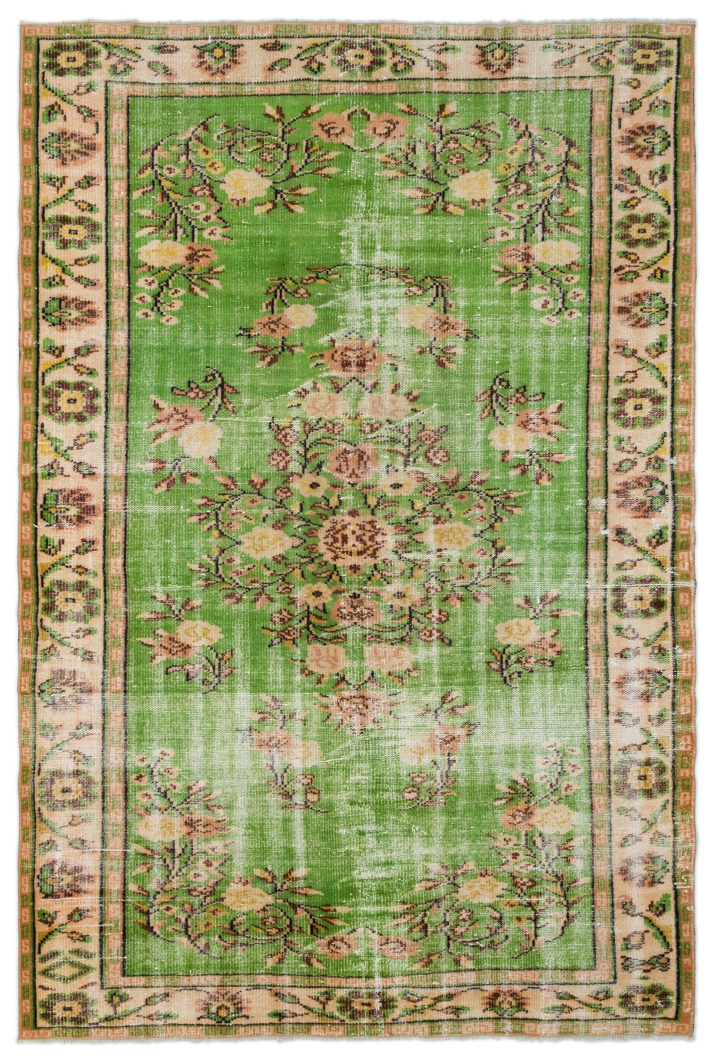 Dabora - Vintage Medallion Rug - 6'0 X 9'1