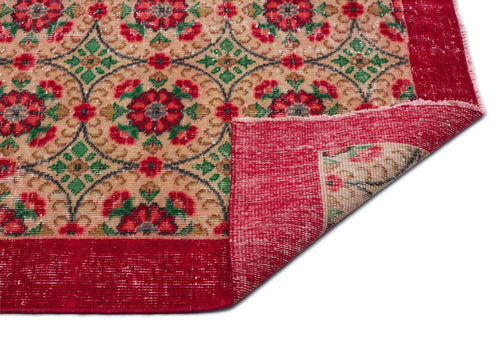 Load image 1 in gallery view. Basuen - Vintage Floral Rug - 5'10 X 8'9