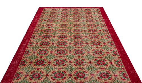 Load image 1 in gallery view. Basuen - Vintage Floral Rug - 5'10 X 8'9