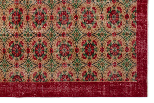 Load image 1 in gallery view. Basuen - Vintage Floral Rug - 5'10 X 8'9
