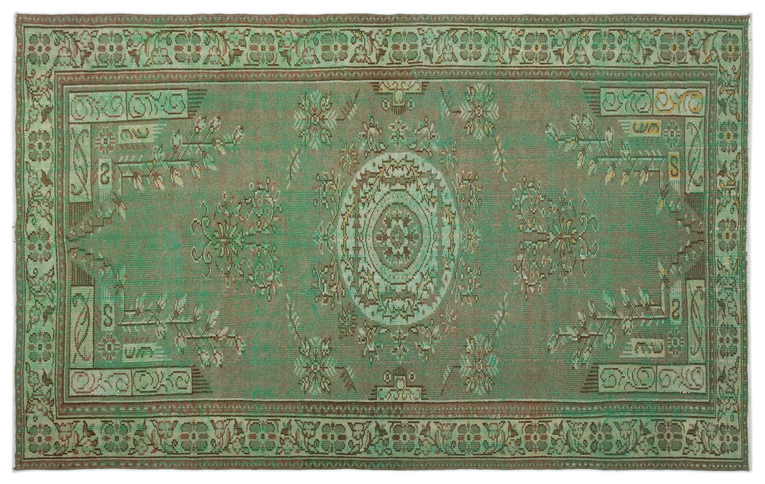 Rausa - Vintage Medallion Rug - 5'10 X 9'4