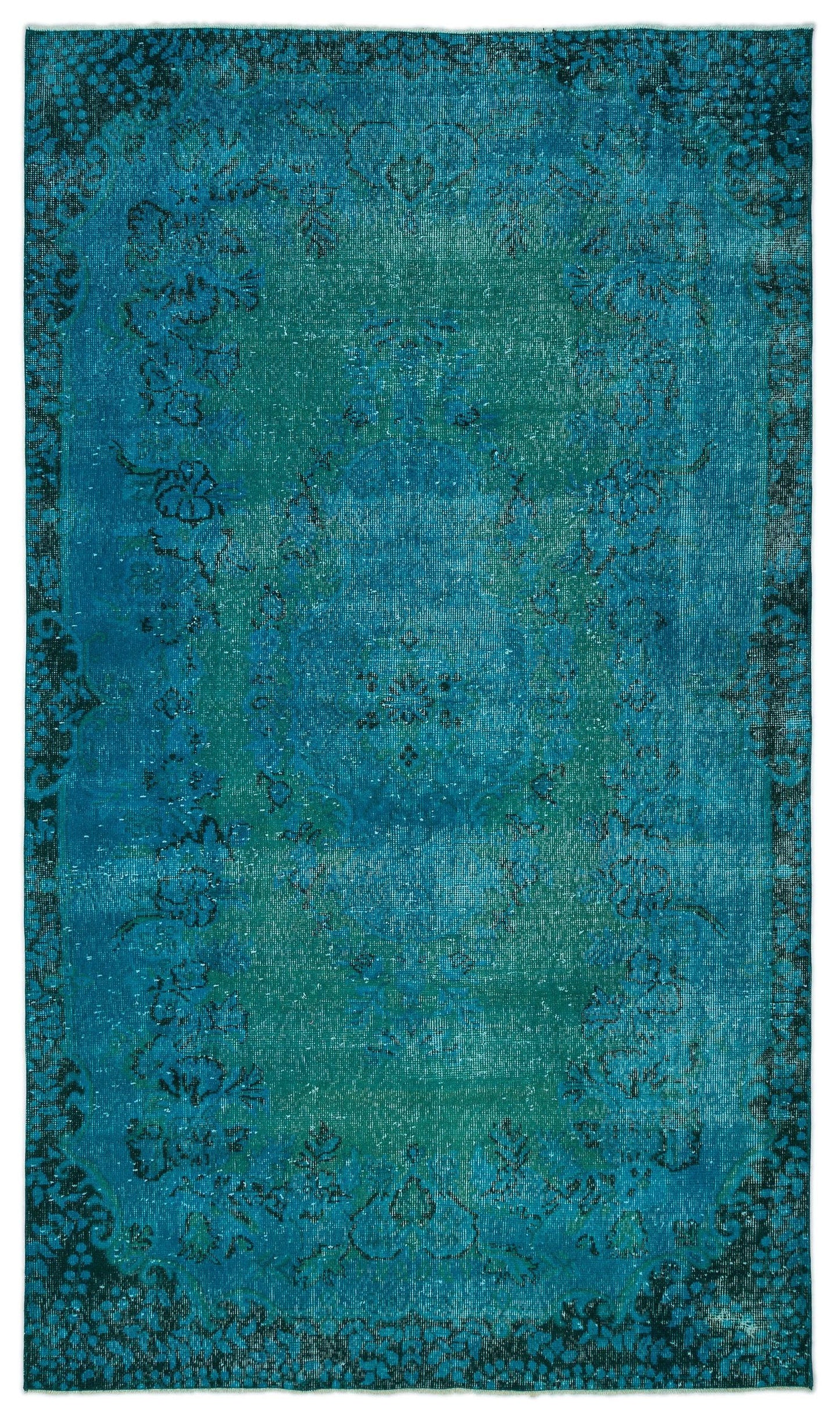 Cauzada - Vintage Distressed Rug - 5'9 X 9'8