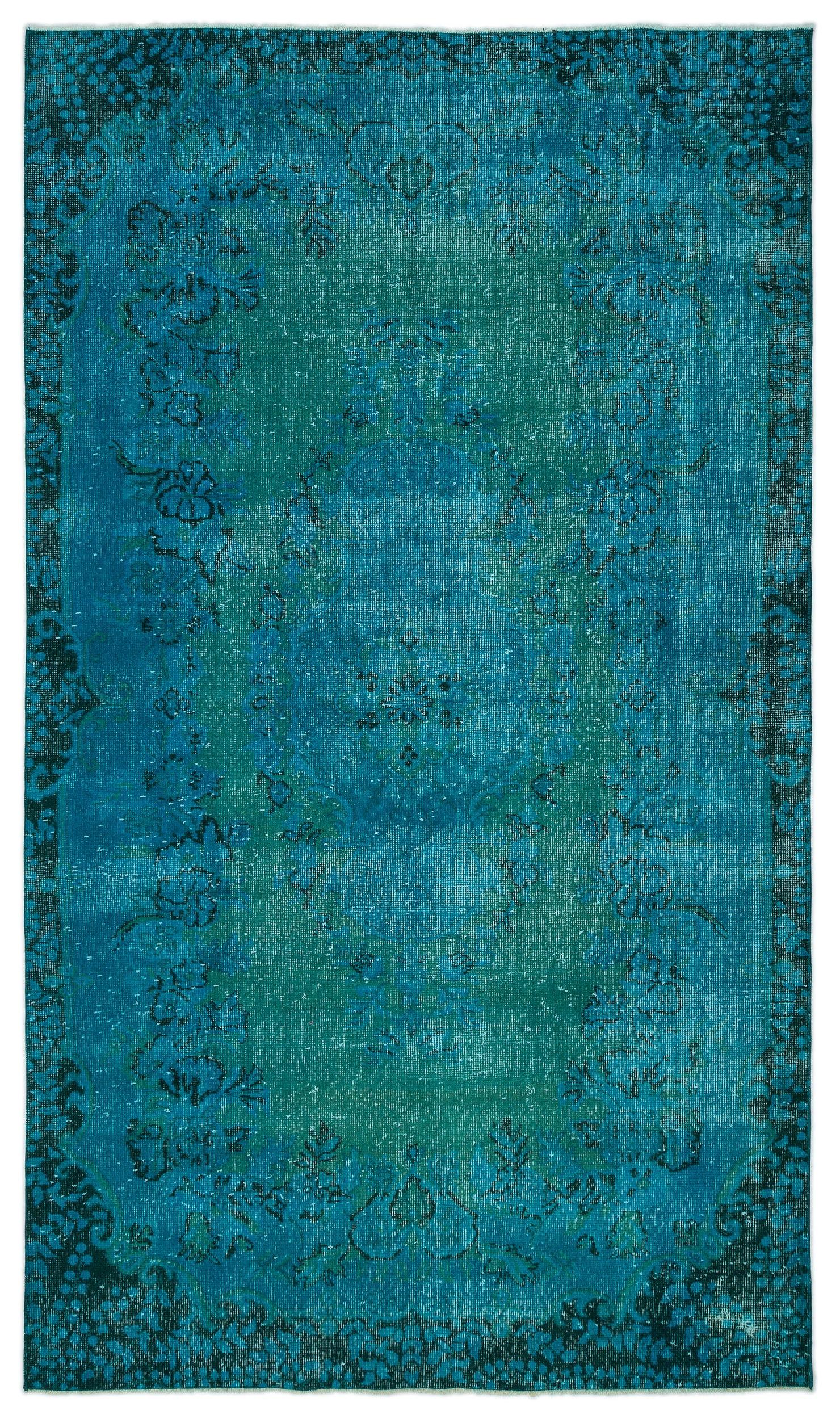 Cauzada - Vintage Distressed Rug - 5'9 X 9'8