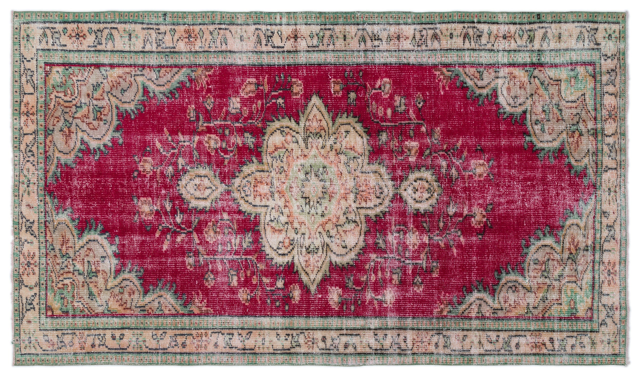 Pofaon - Vintage Medallion Rug - 4'11 X 8'9
