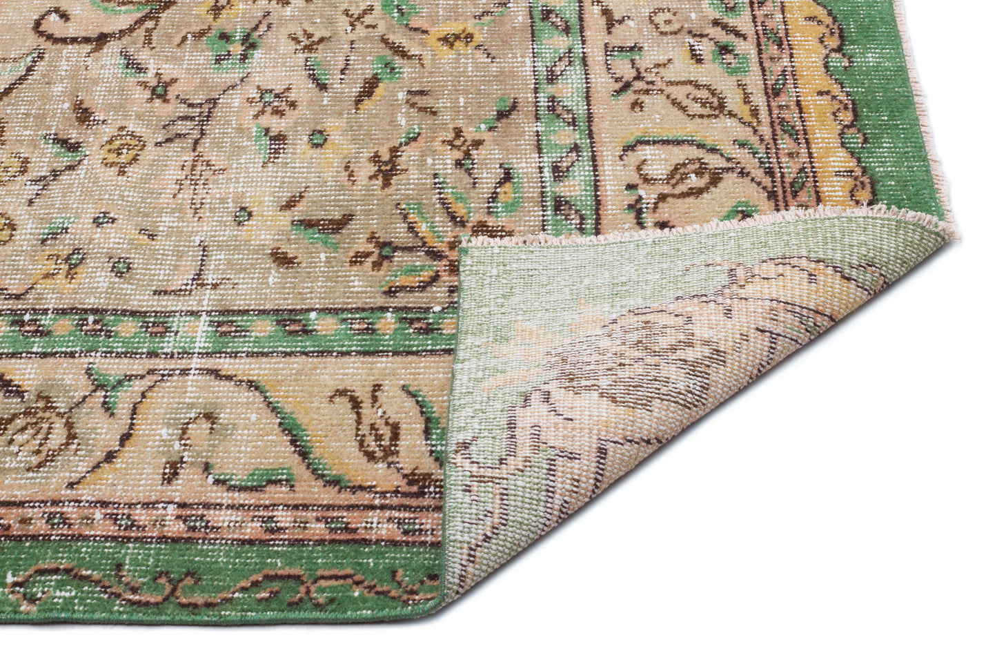 Nepais - Vintage Medallion Rug - 6'0 X 9'1