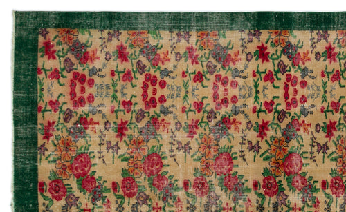 Load image 1 in gallery view. Slazuma - Vintage Floral Rug - 5'11 X 9'10
