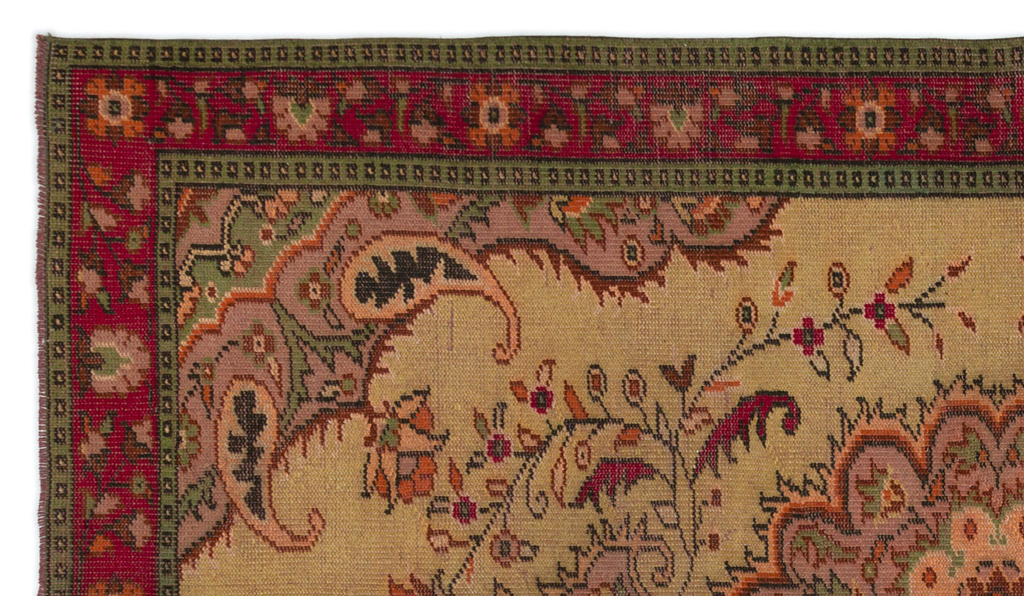 Poguar - Vintage Medallion Rug - 5'1 X 8'10