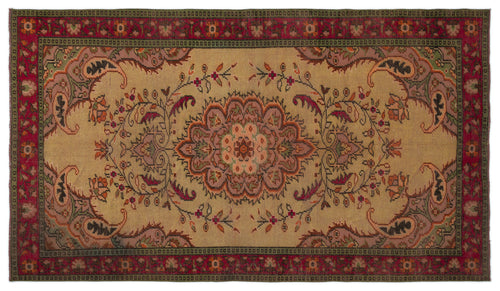 Load image 1 in gallery view. Poguar - Vintage Medallion Rug - 5'1 X 8'10