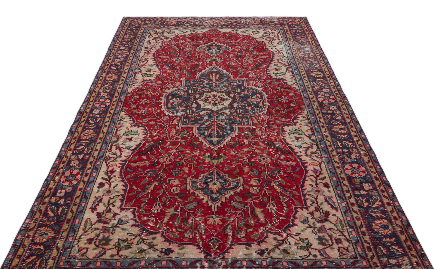 Zelail - Vintage Medallion Rug - 5'9 X 9'9