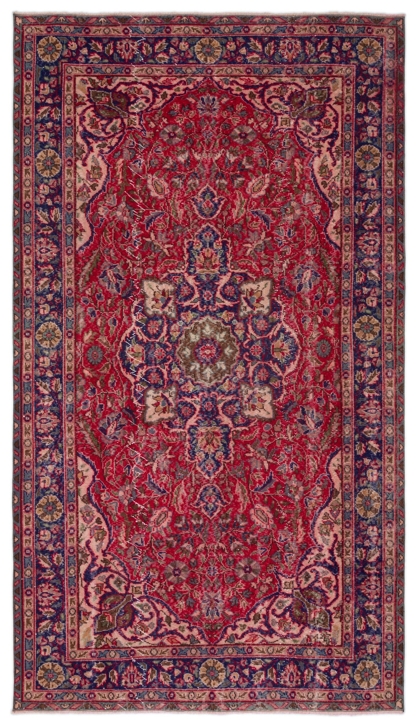 Slatius - Vintage Medallion Rug - 5'3 X 9'5