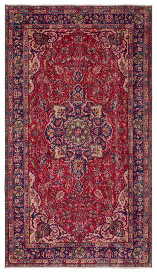 Load image 1 in gallery view. Slatius - Vintage Medallion Rug - 5'3 X 9'5