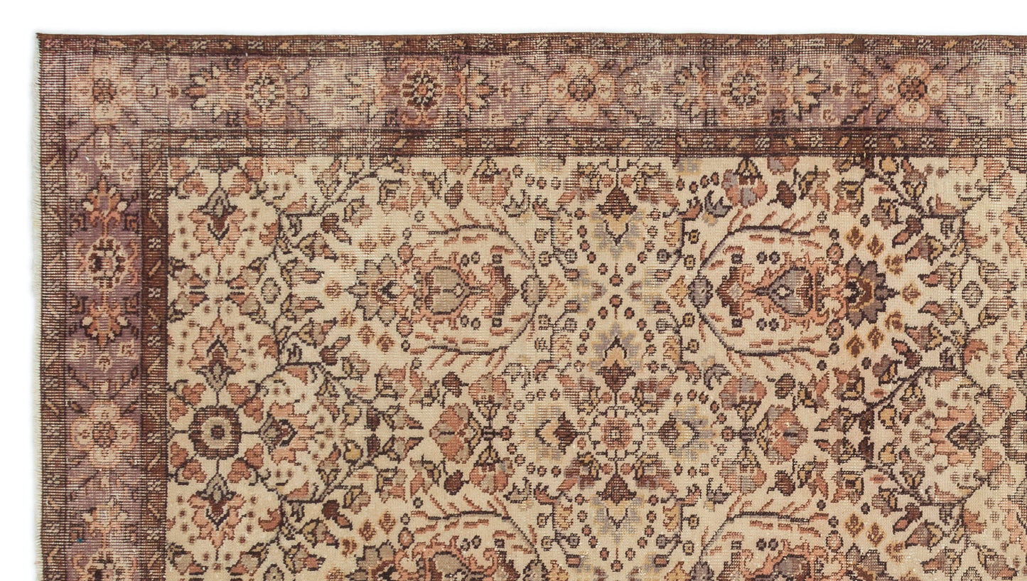 Presa - Vintage Floral Rug - 5'5 X 9'9