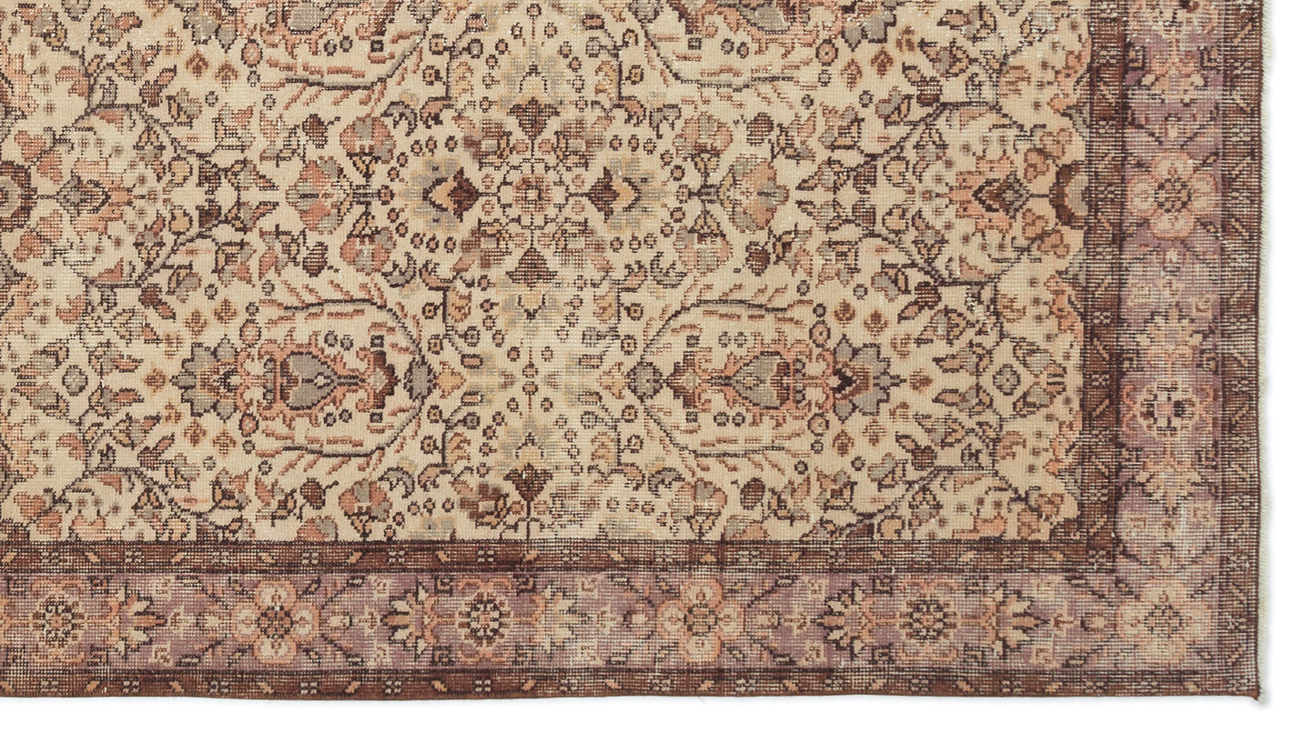 Presa - Vintage Floral Rug - 5'5 X 9'9
