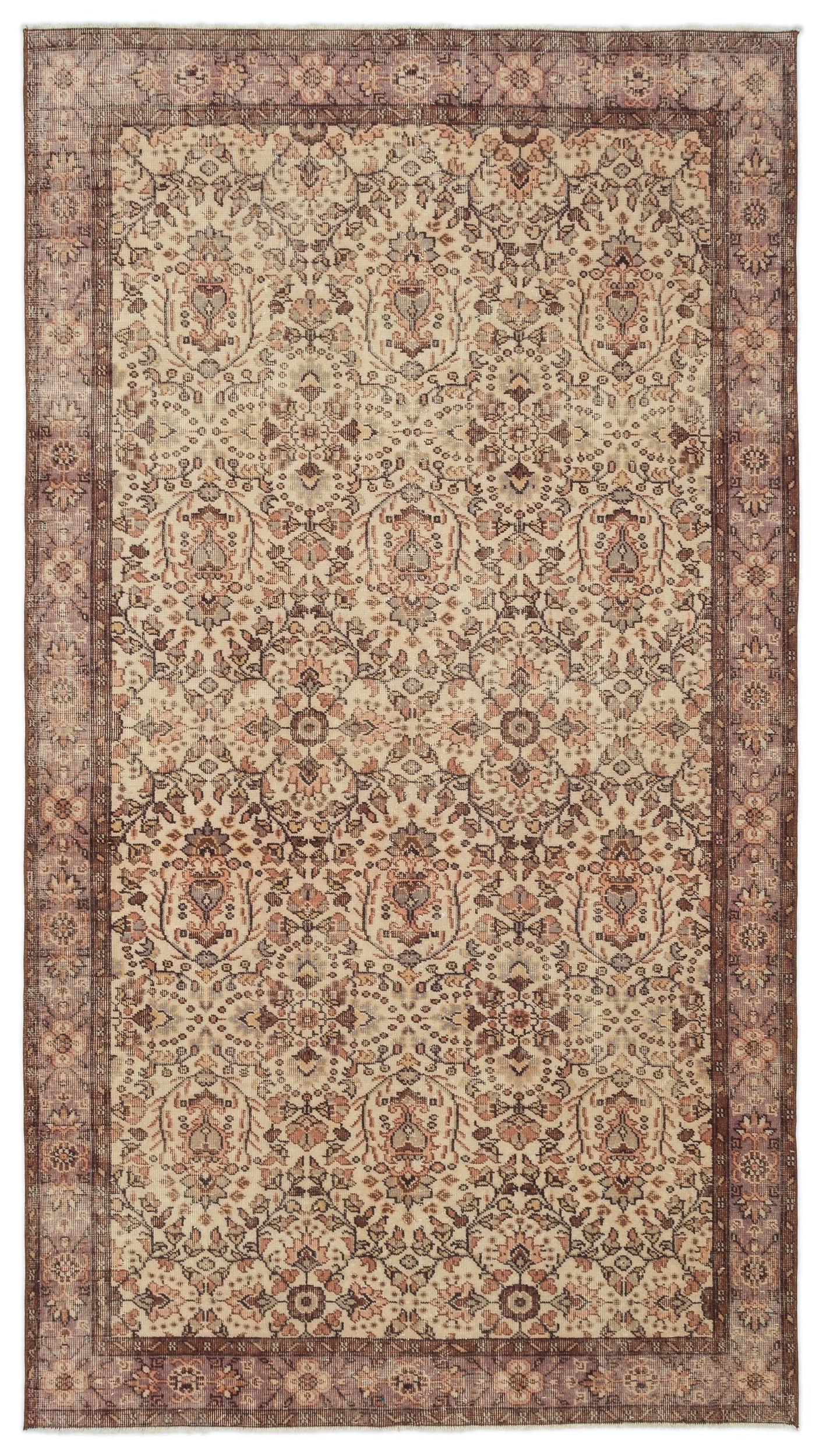 Presa - Vintage Floral Rug - 5'5 X 9'9