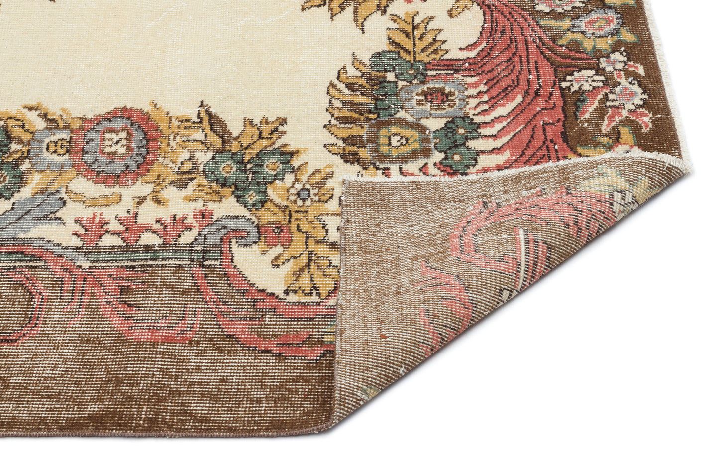 Slaenuel - Vintage Medallion Rug - 5'8 X 8'10