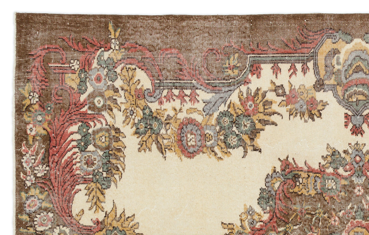 Slaenuel - Vintage Medallion Rug - 5'8 X 8'10