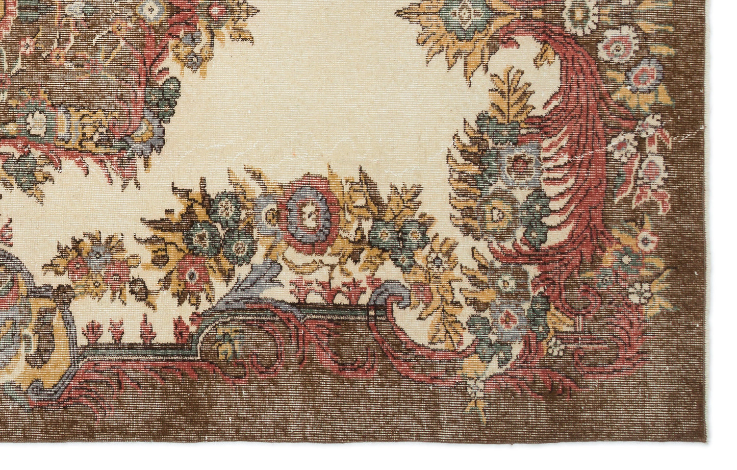 Slaenuel - Vintage Medallion Rug - 5'8 X 8'10