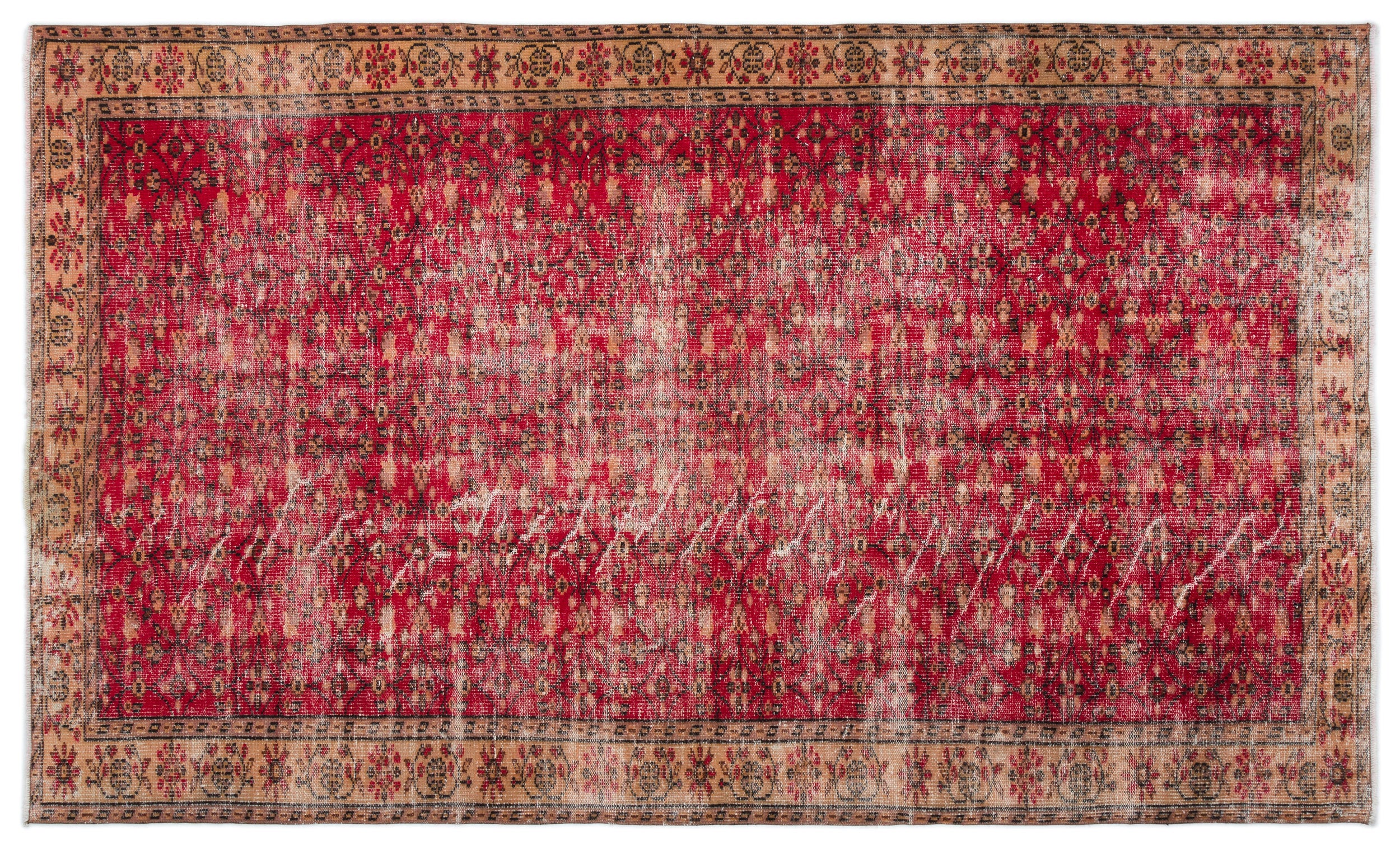 Stuix - Vintage Floral Rug - 5'10 X 9'7