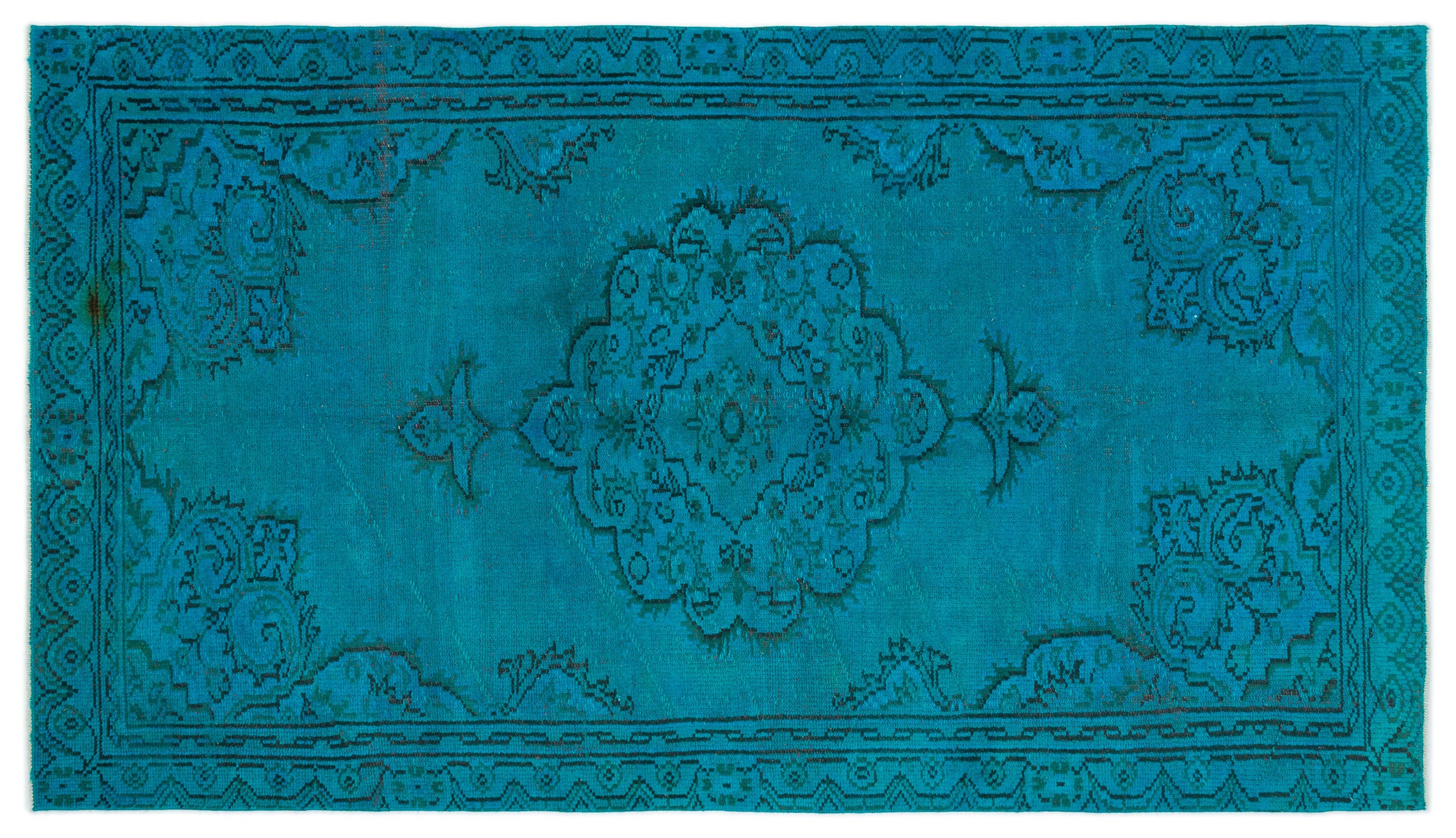 Trumaya - Vintage Distressed Rug - 5'0 X 8'10