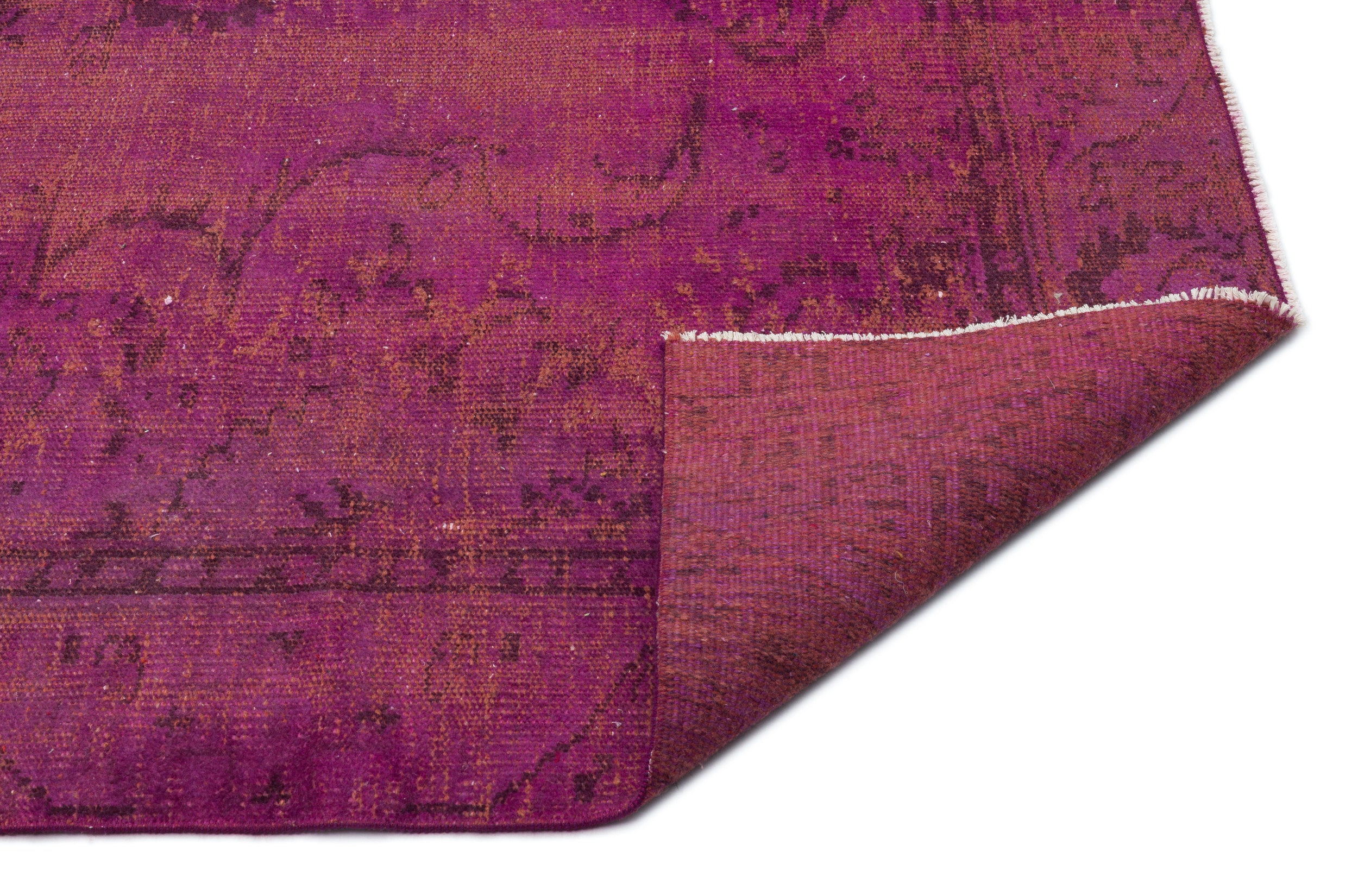 Poana - Vintage Distressed Rug - 5'9 X 9'1