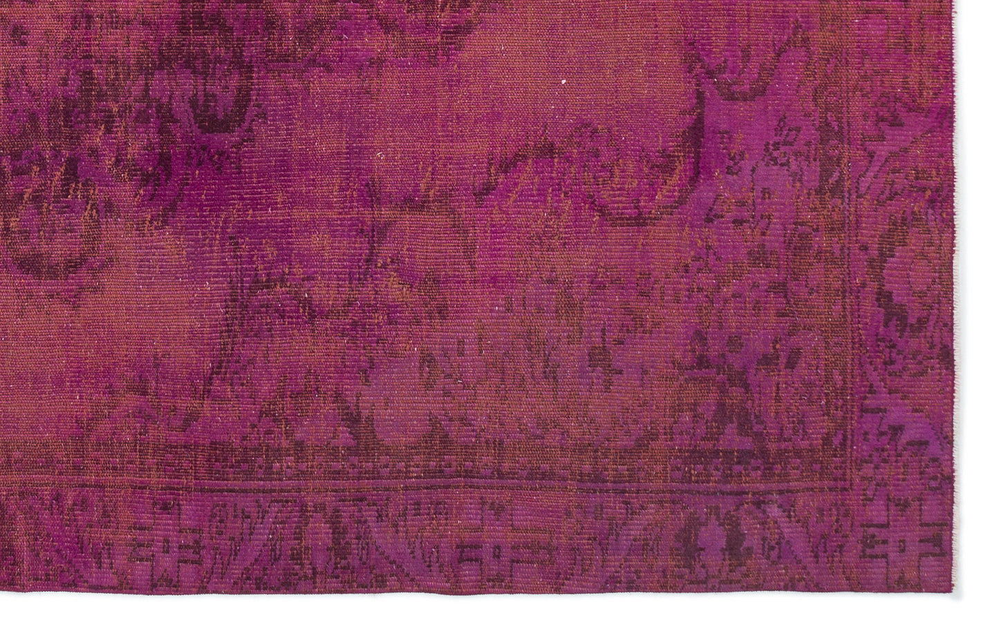 Poana - Vintage Distressed Rug - 5'9 X 9'1