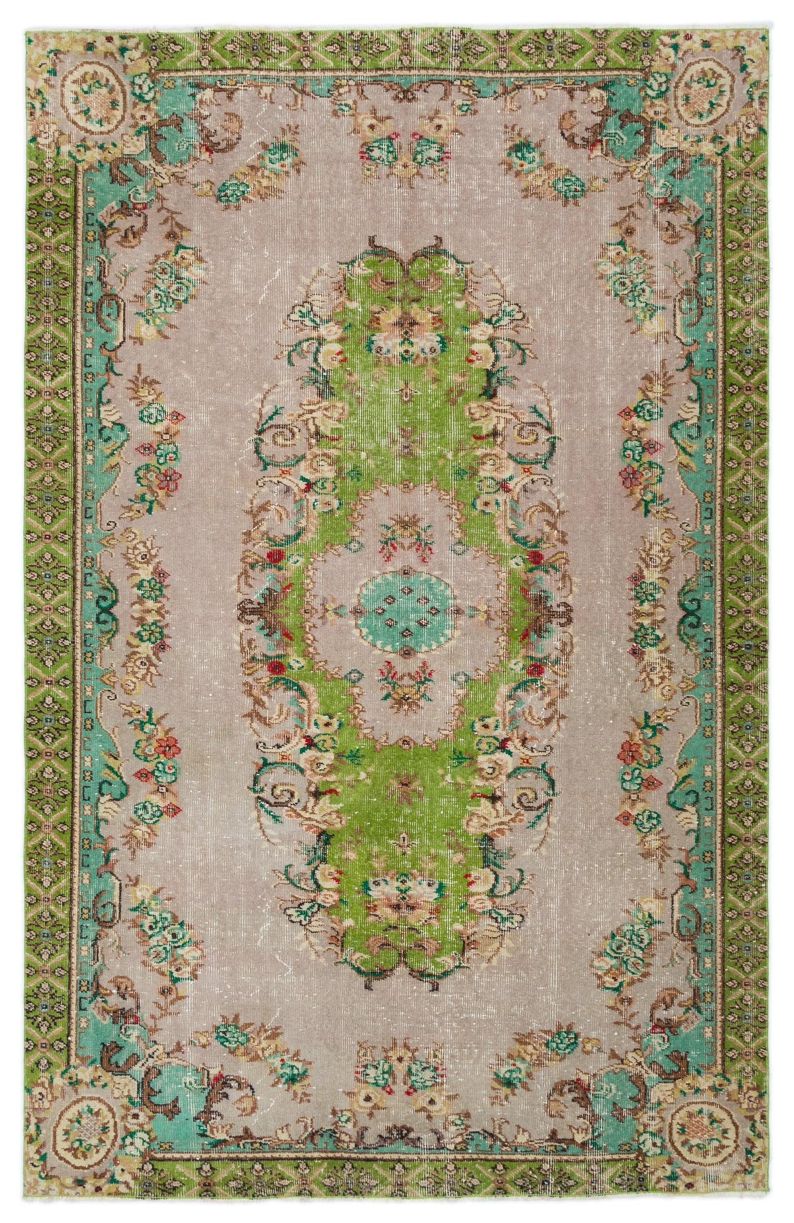 Breara - Vintage Medallion Rug - 5'3 X 8'0