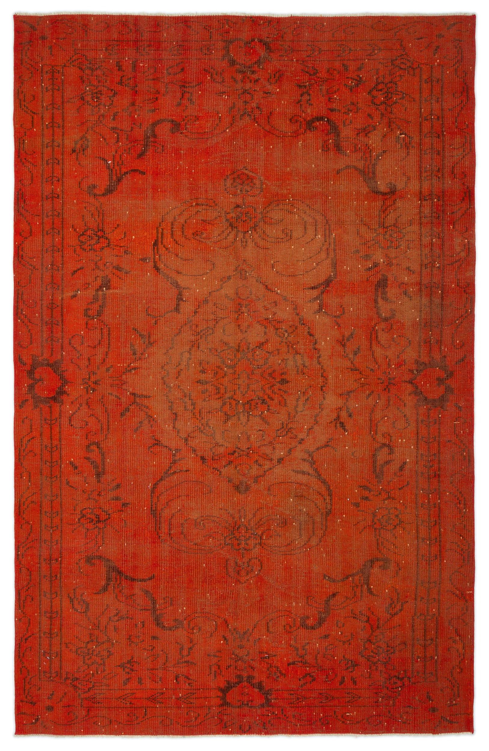 Kozoil - Vintage Distressed Rug - 5'8 X 8'8