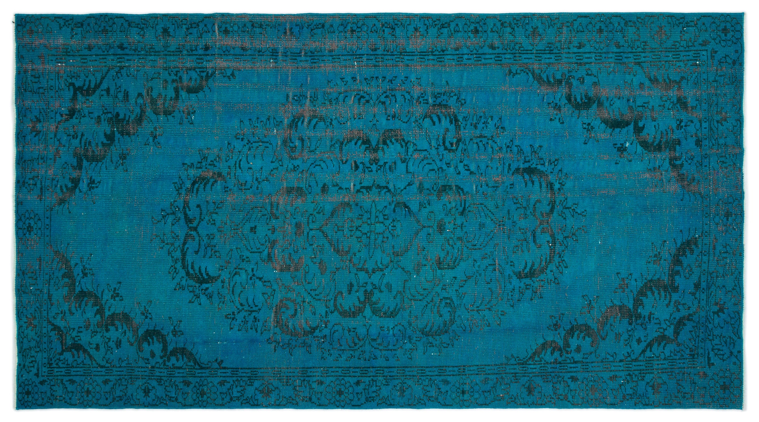 Nobuis - Vintage Distressed Rug - 5'4 X 9'9