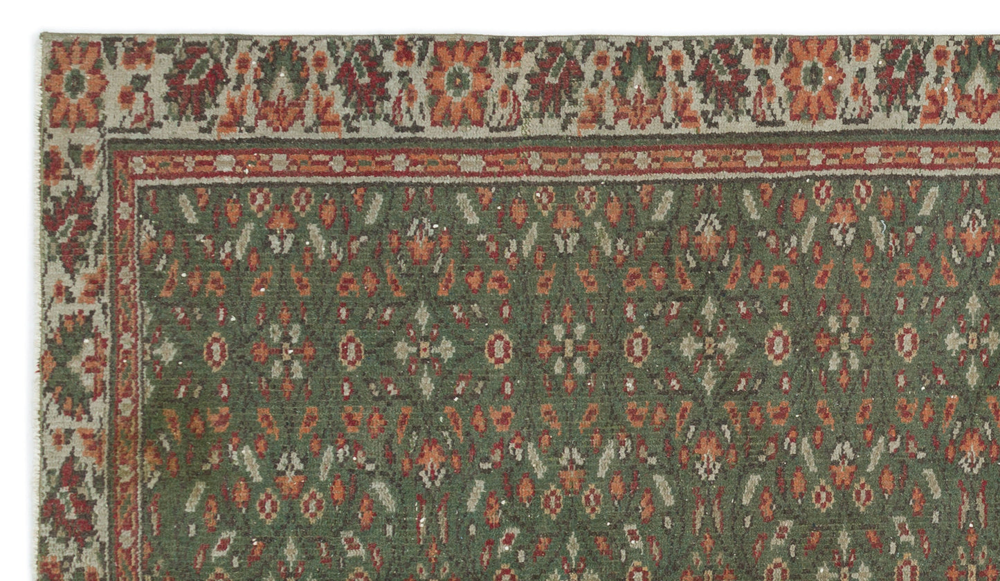 Crosa - Vintage Floral Rug - 5'2 X 8'11