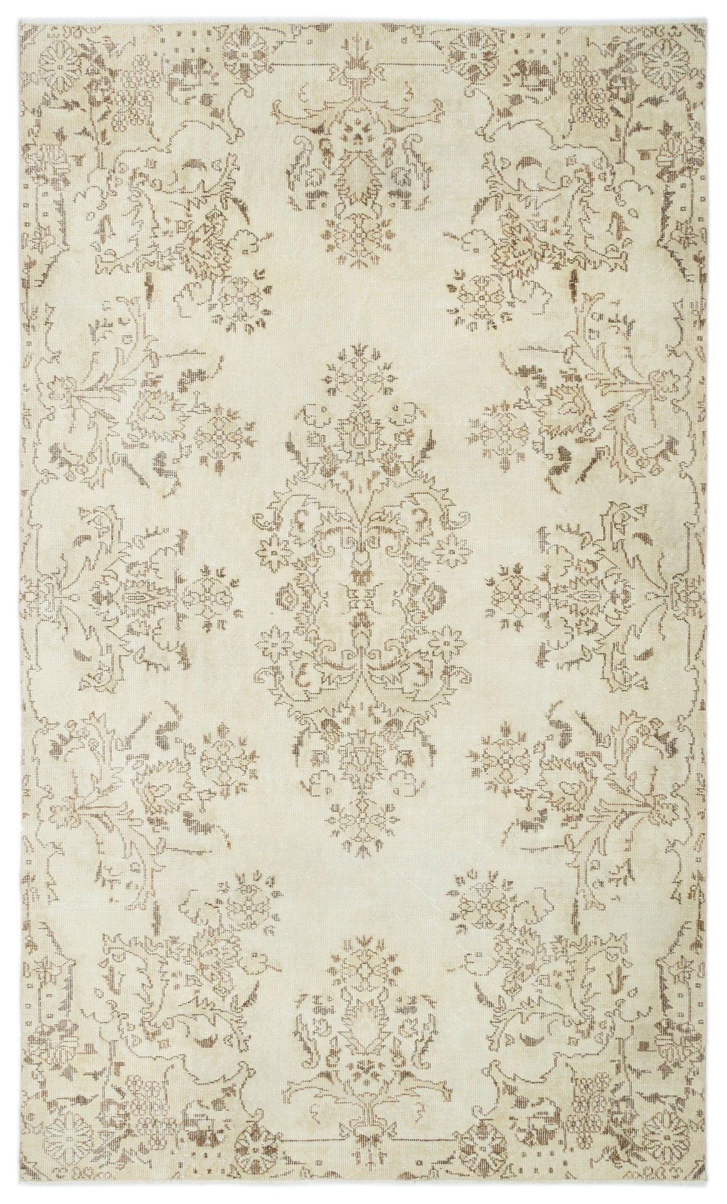 Flaruva - Vintage Medallion Rug - 5'10 X 9'4