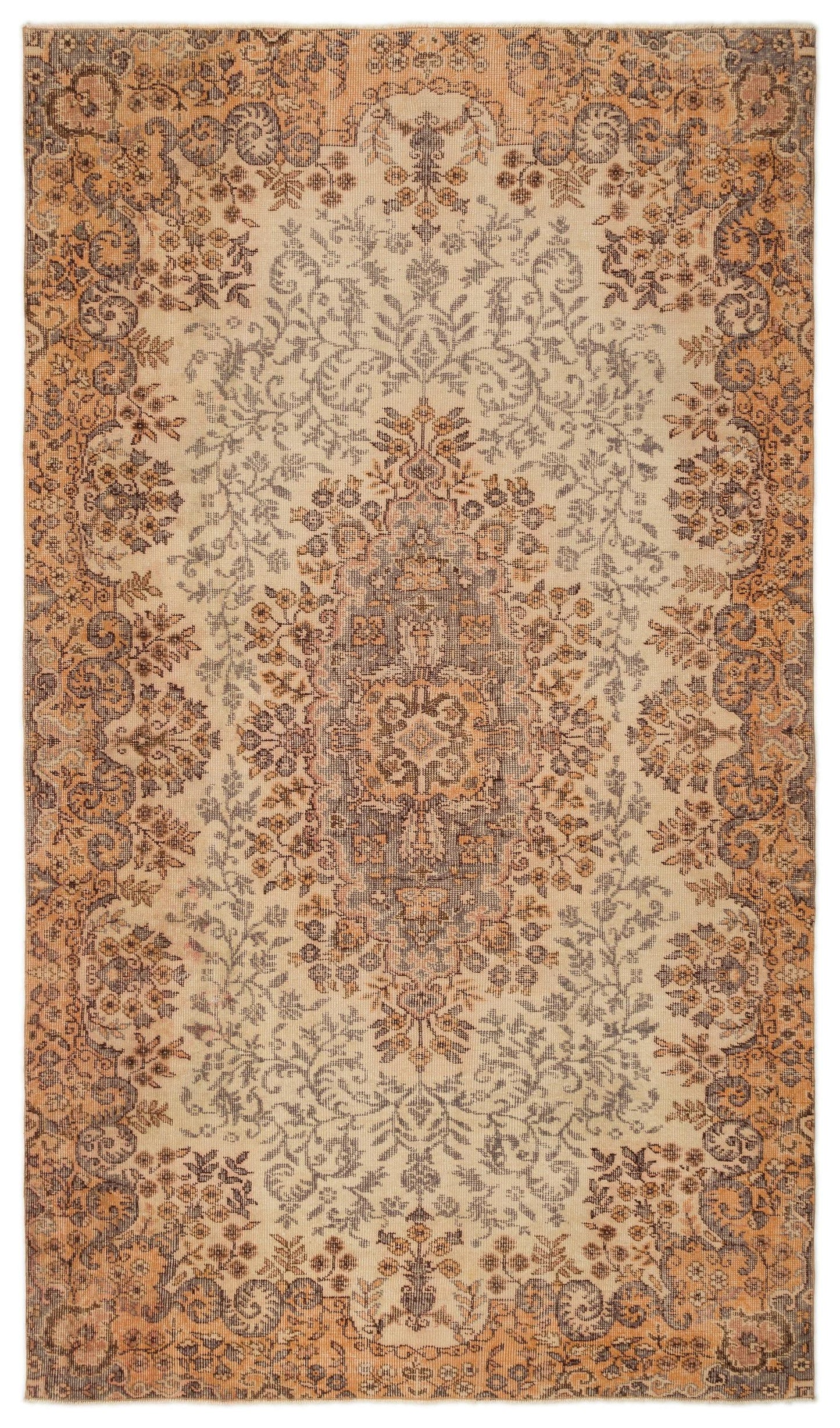 Tunoyn - Vintage Medallion Rug - 5'5 X 9'6