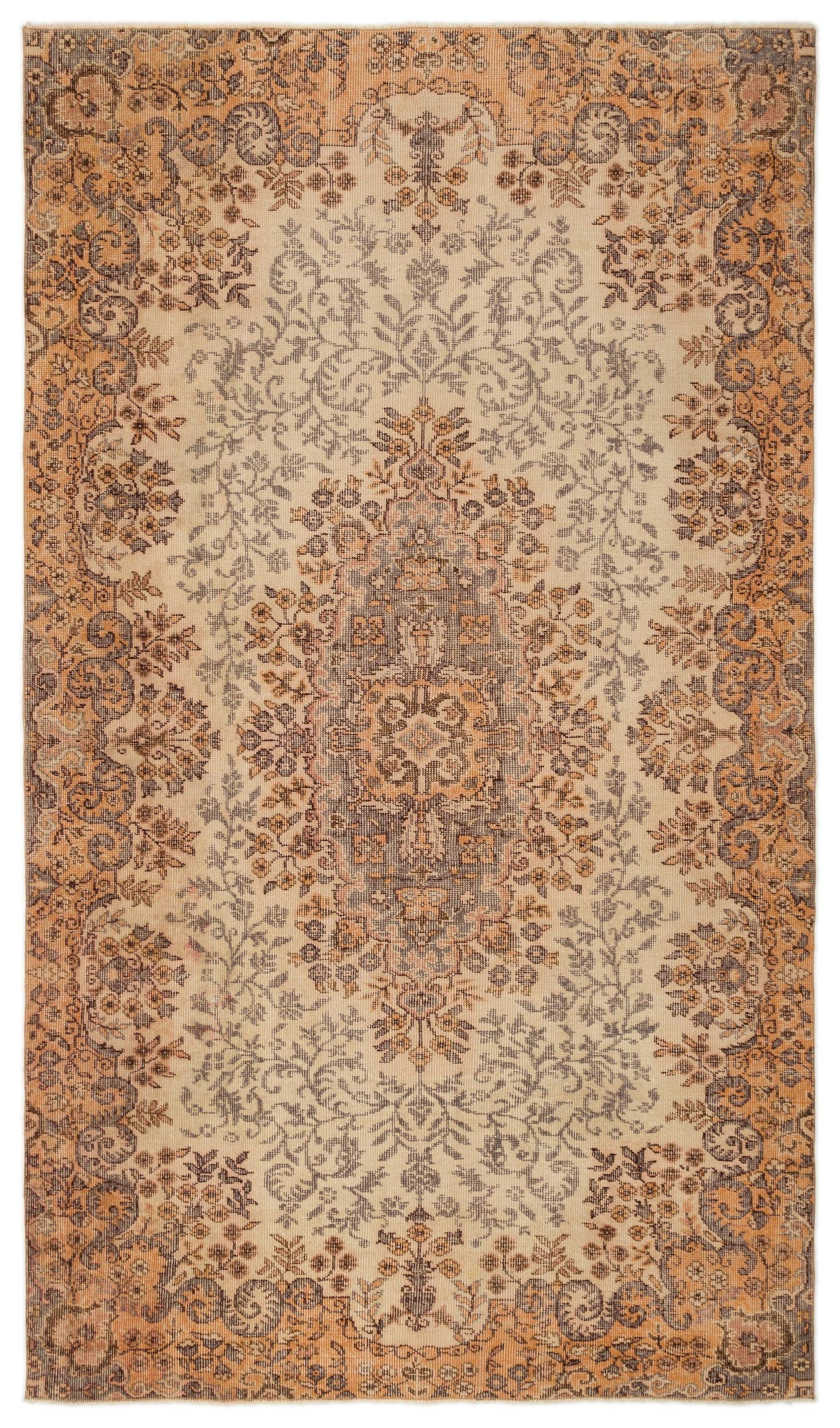 Tunoyn - Vintage Medallion Rug - 5'5 X 9'6