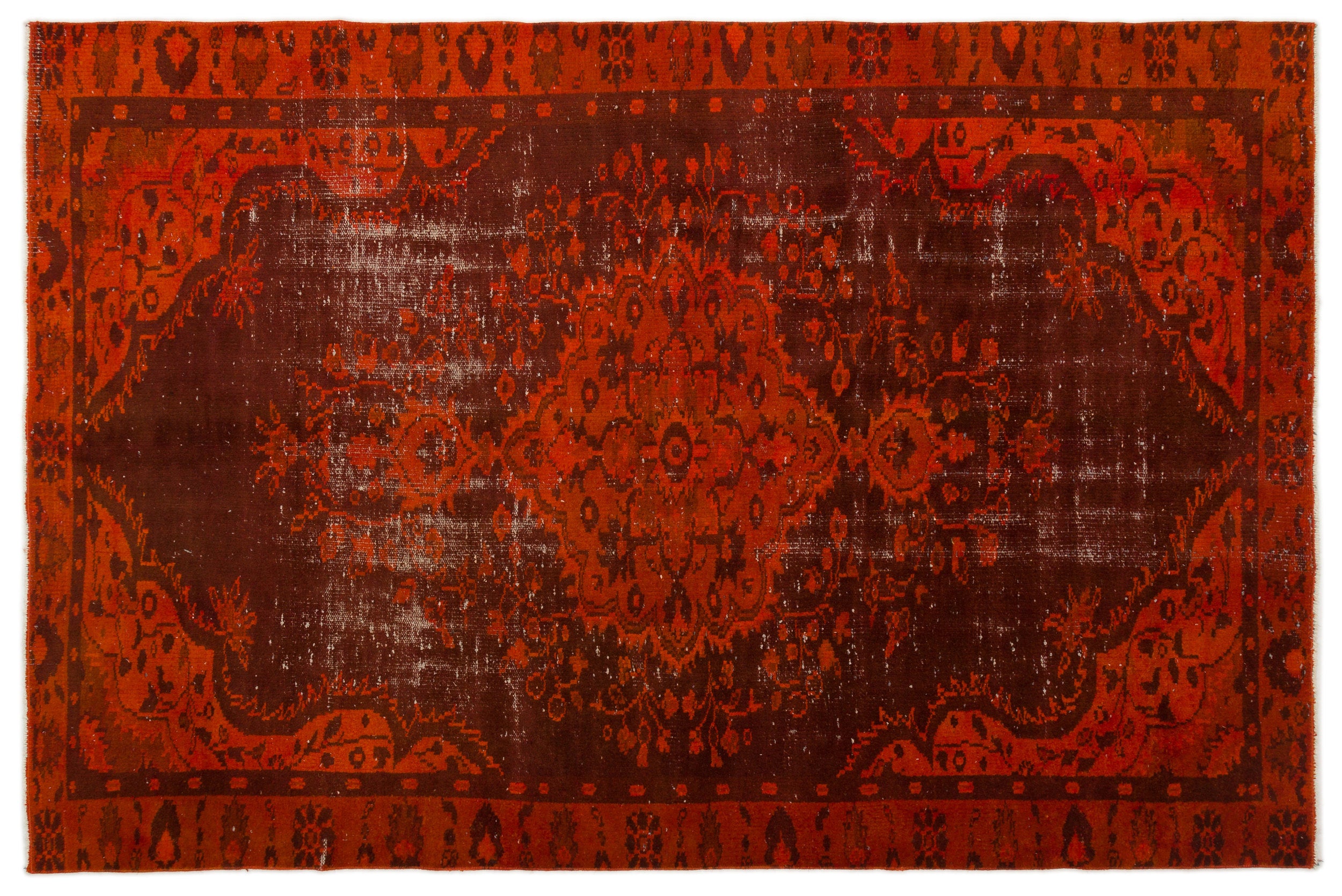 Cekona - Vintage Medallion Rug - 5'11 X 8'11