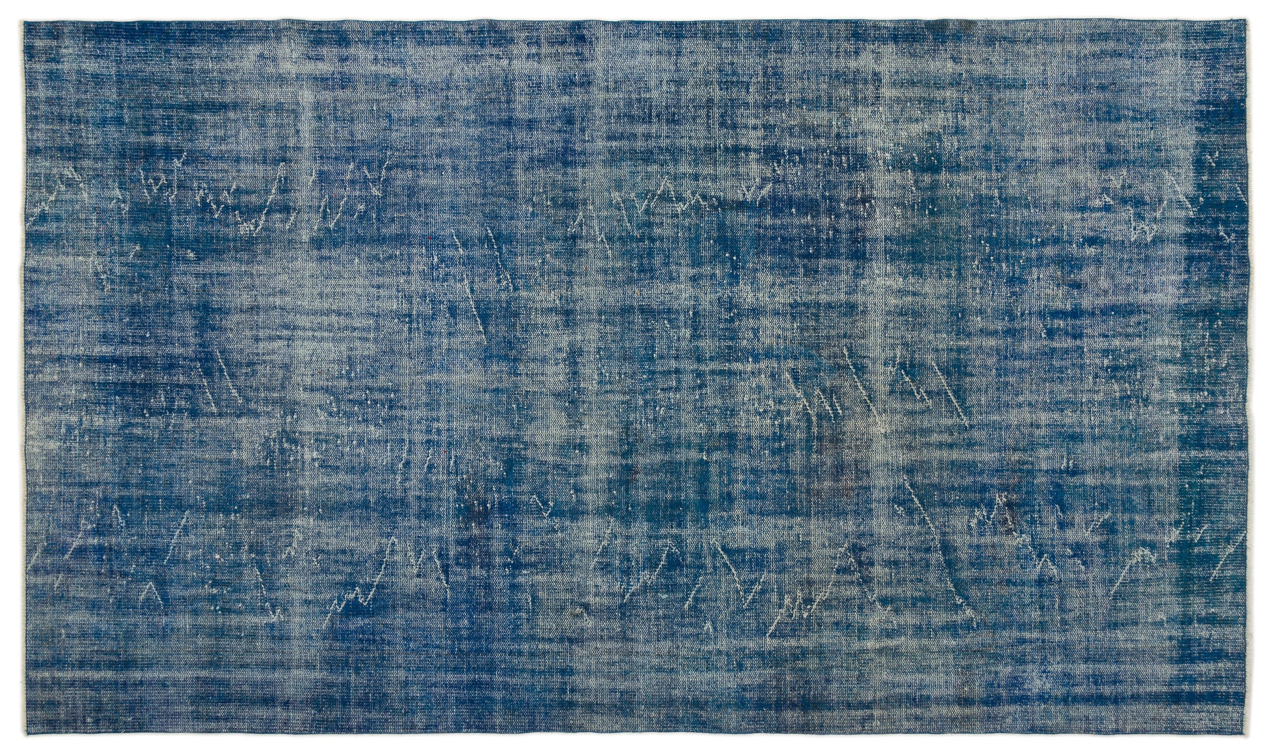 Troas - Vintage Distressed Rug - 6'1 X 10'6