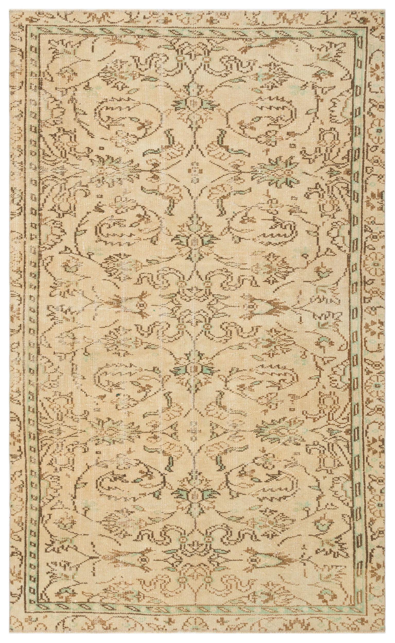 Muraar - Vintage Floral Rug - 4'11 X 8'0