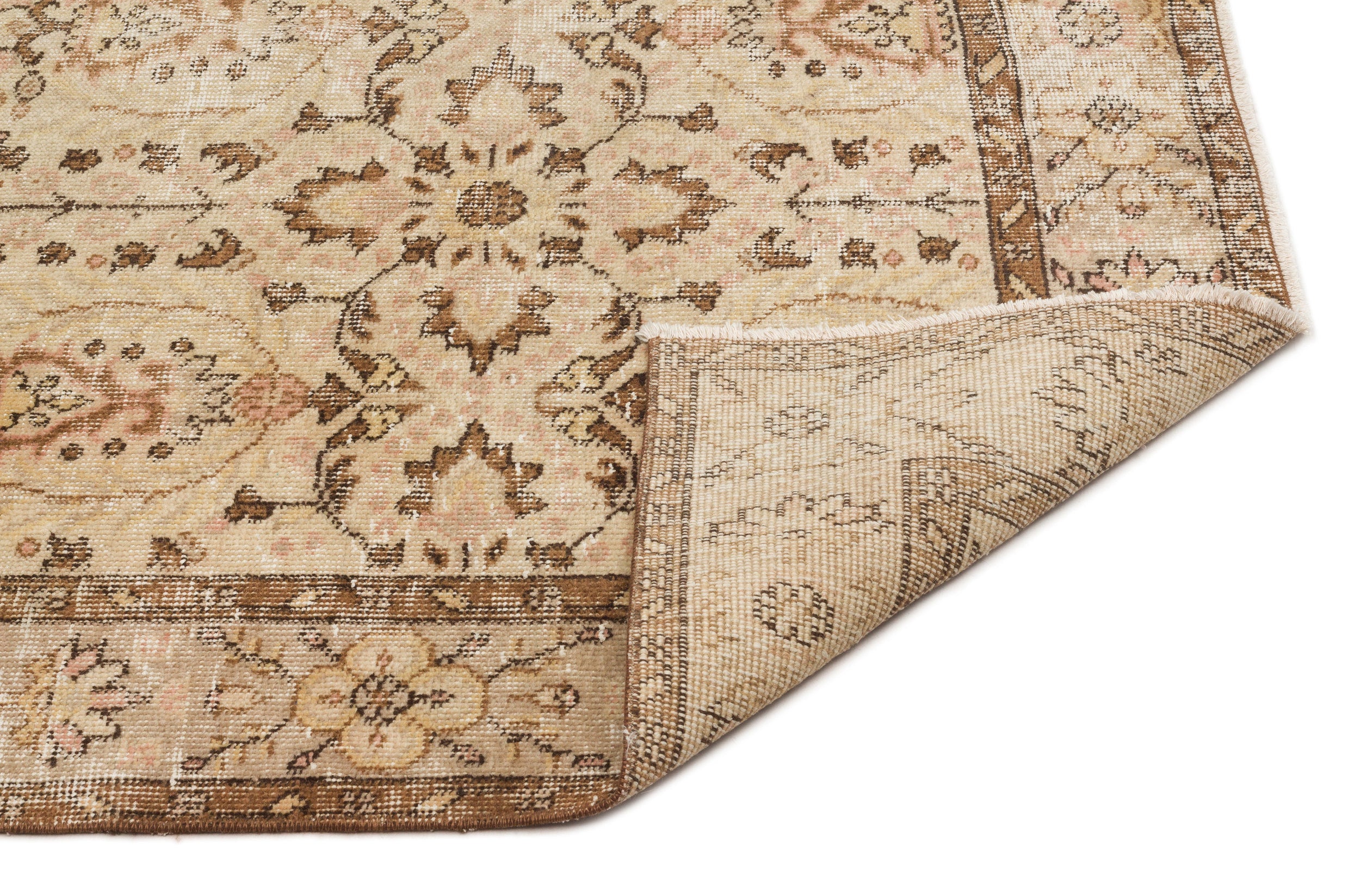 Luzaar - Vintage Floral Rug - 5'3 X 8'10