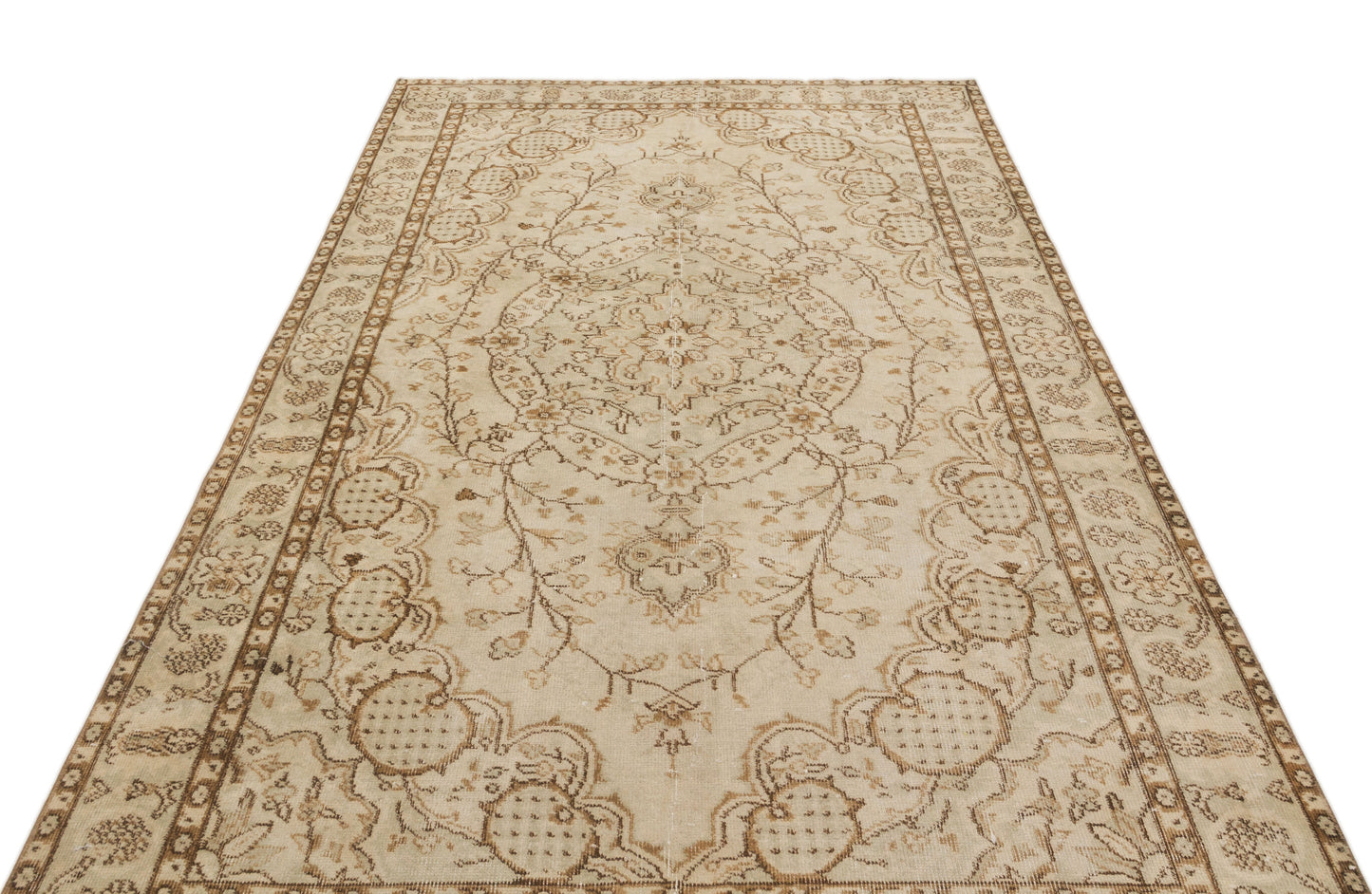Pozaex - Vintage Medallion Rug - 5'8 X 8'10