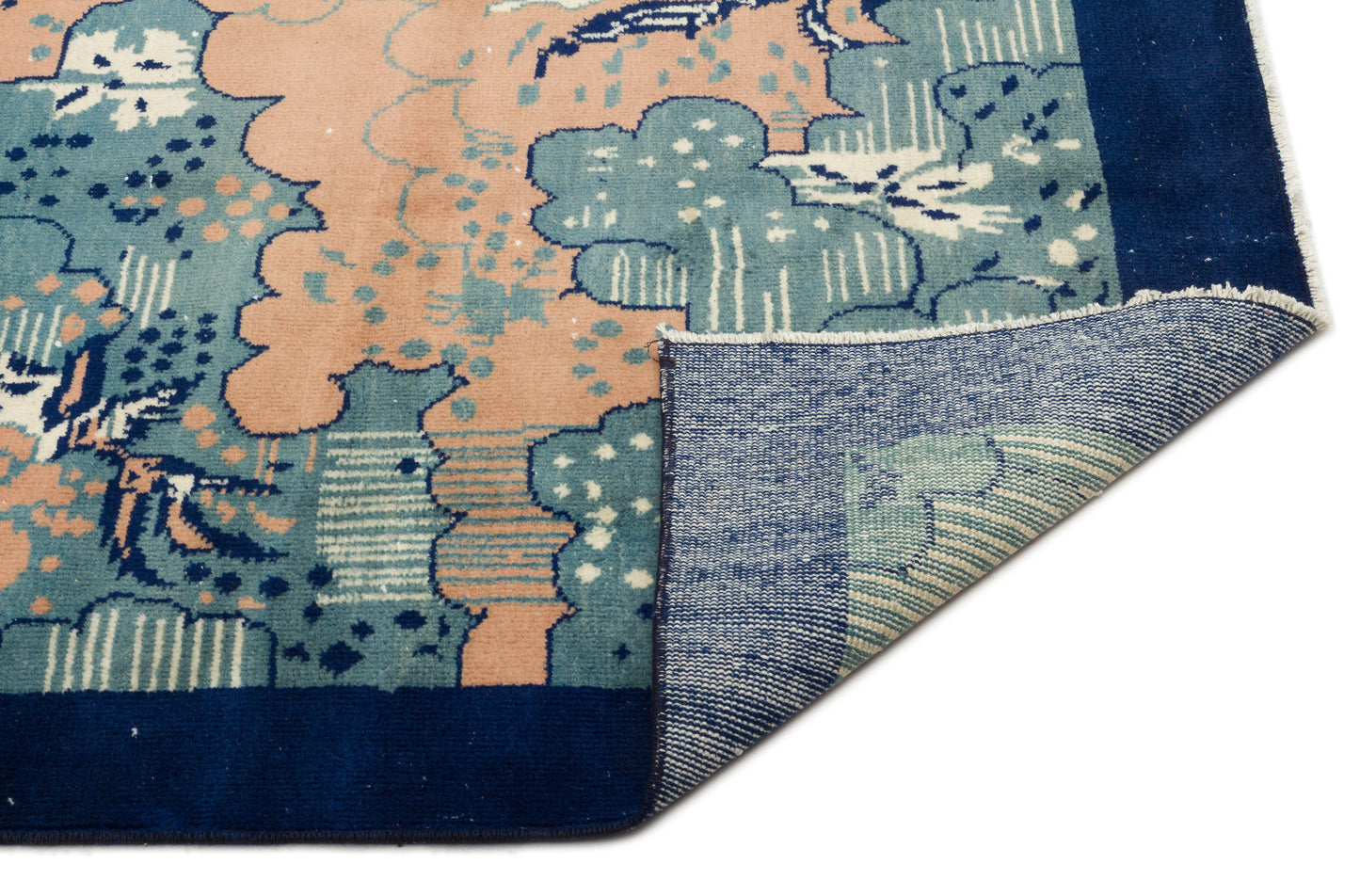 Mosora - Vintage Floral Rug - 3'9 X 6'11
