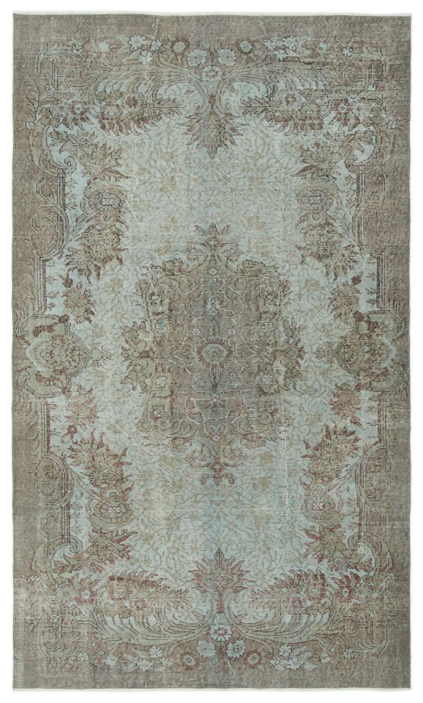 Kiruix - Vintage Distressed Rug - 5'7 X 9'1