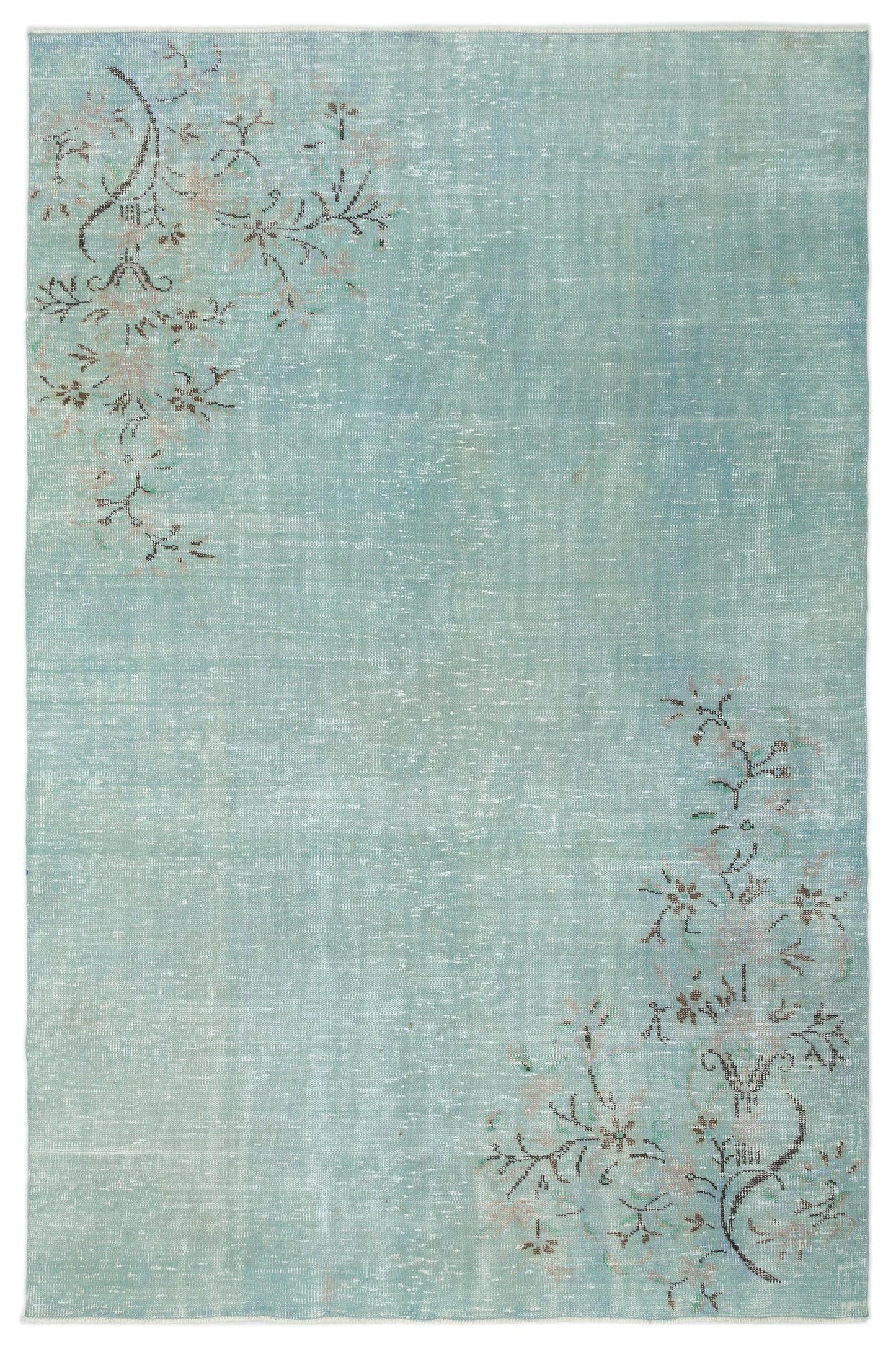 Leamala - Vintage Distressed Rug - 5'11 X 8'10