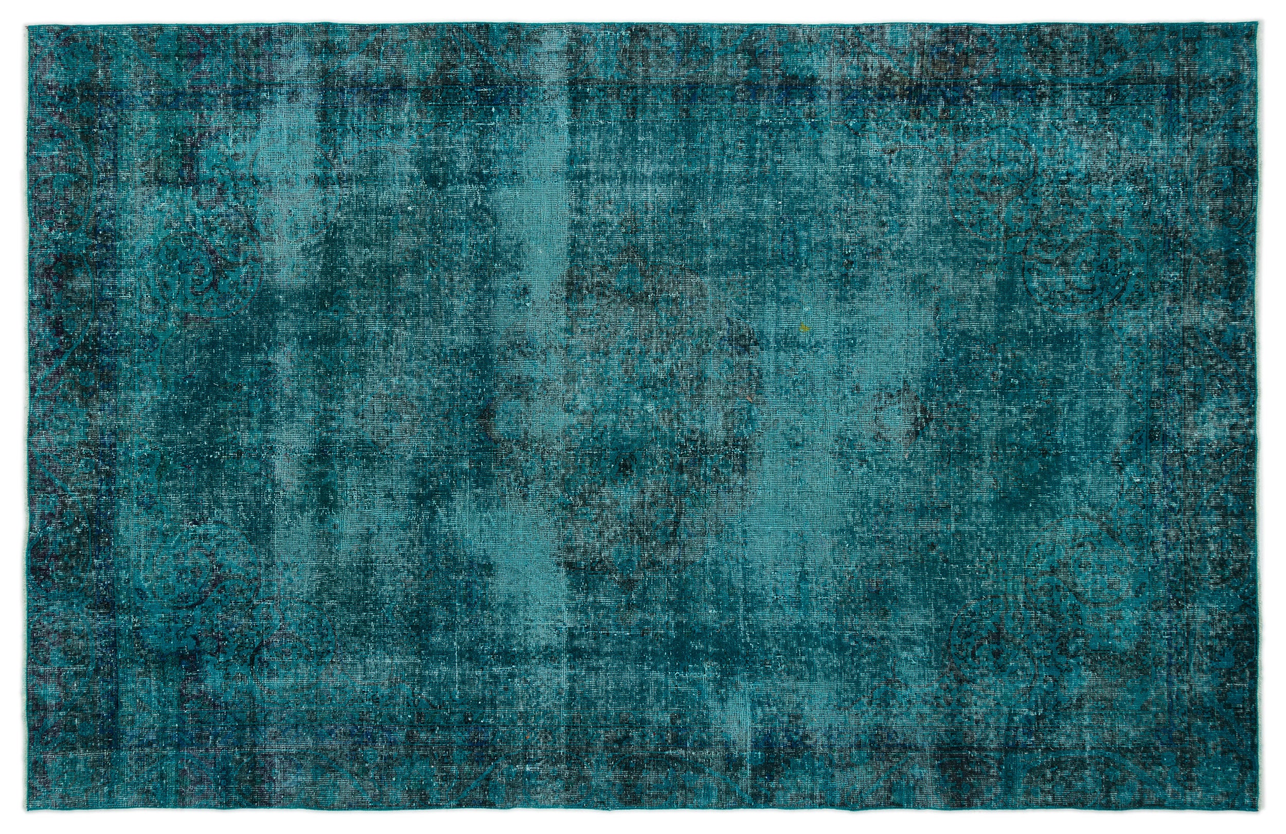 Demous - Vintage Distressed Rug - 6'2 X 9'6