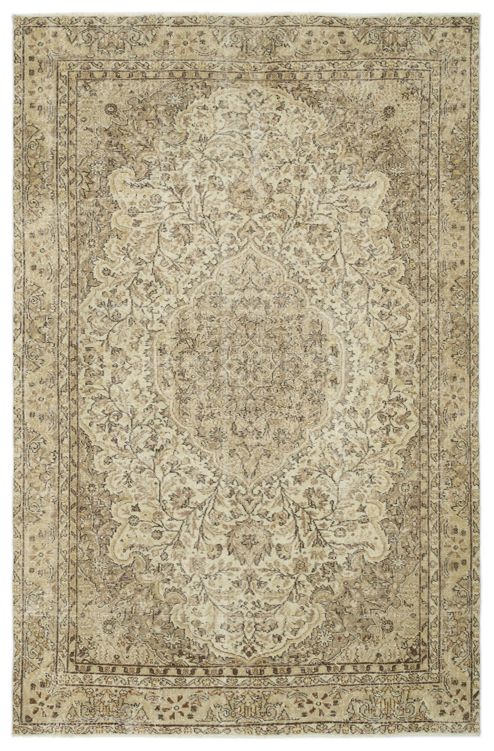 Cagona - Vintage Medallion Rug - 6'1 X 9'2