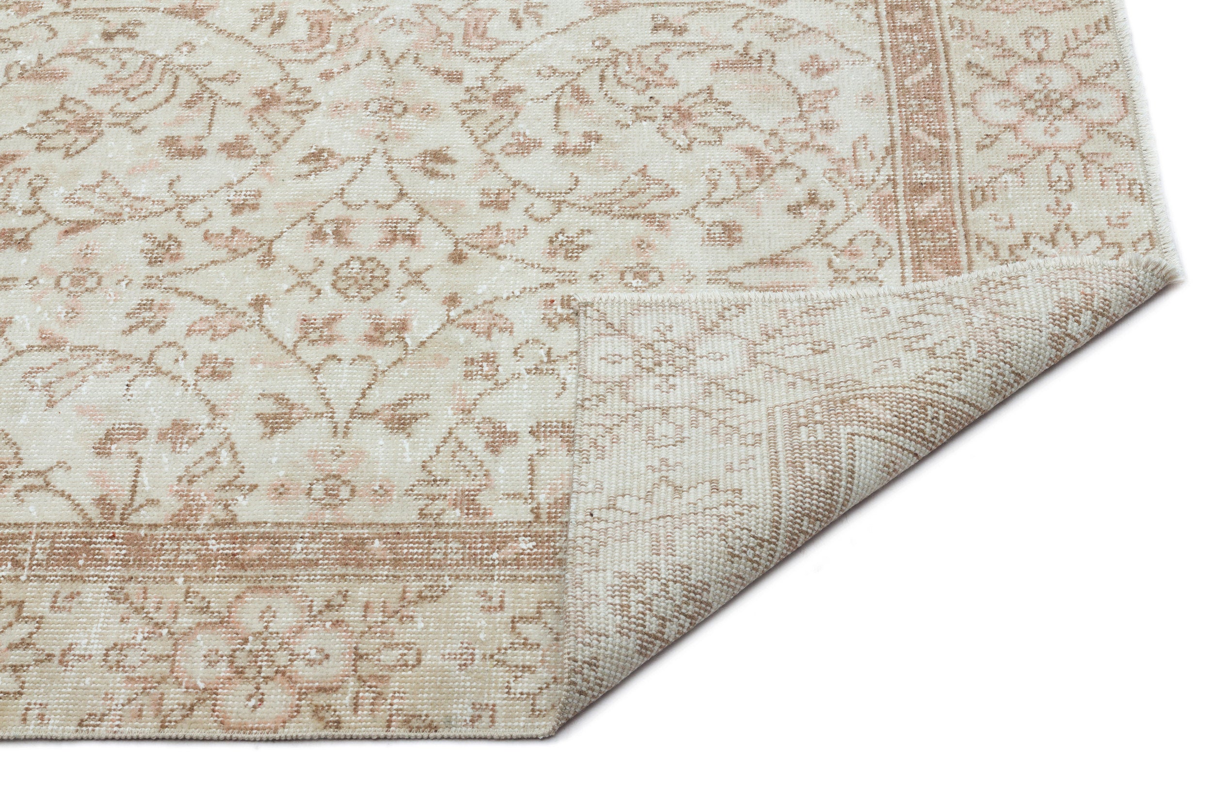Padeane - Vintage Floral Rug - 5'7 X 9'3